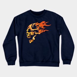 fire skull Crewneck Sweatshirt